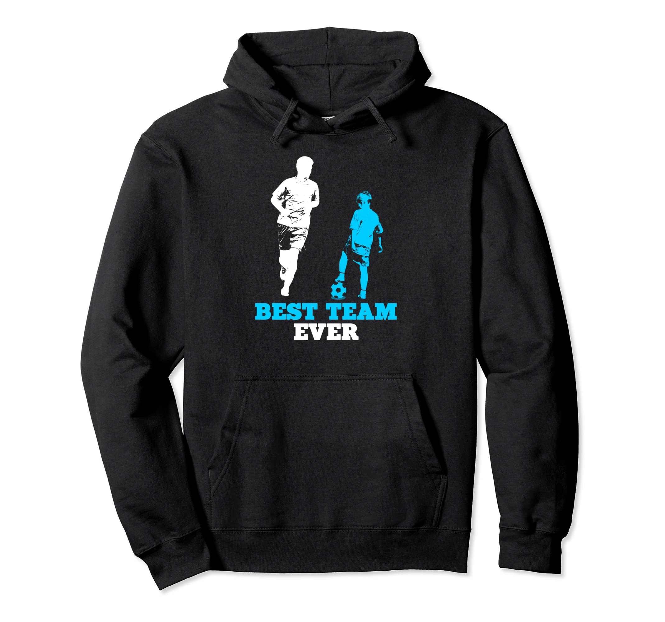 Father Son Sport Soccer Team Fathers Day Hoodie - Novelty Apparel Men Women - T-Shirt, Sweatshirt, Hoodie