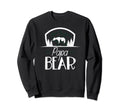 Papa Bear Bonfire Tent Sweatshirt - Fun Novelty Design Men Women - T-Shirt, Sweatshirt, Hoodie
