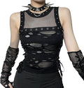 Womens Goth Summer Tank Tops Casual Trendy Crop Camis - Adult & Kids T-Shirts, Sweatshirts & Hoodies apparel design preview 1