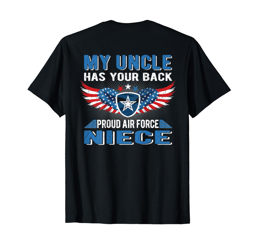 My Uncle Has Your Back Proud Air T-Shirt - Aesthetic Graphic for Adults - T-Shirt, Sweatshirt, Hoodie