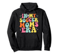 My Soccer Moms Era Game Day Groovy Hoodie - Custom Art Print for Adults - T-Shirt, Sweatshirt, Hoodie