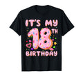 Its My 18Th Birthday Sweet Donut T-Shirt - Casual Everyday Wear Men Women - T-Shirt, Sweatshirt, Hoodie