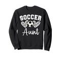 Soccer Aunt Matching Family Soccer Sweatshirt - Custom Art Print Unisex - T-Shirt, Sweatshirt, Hoodie