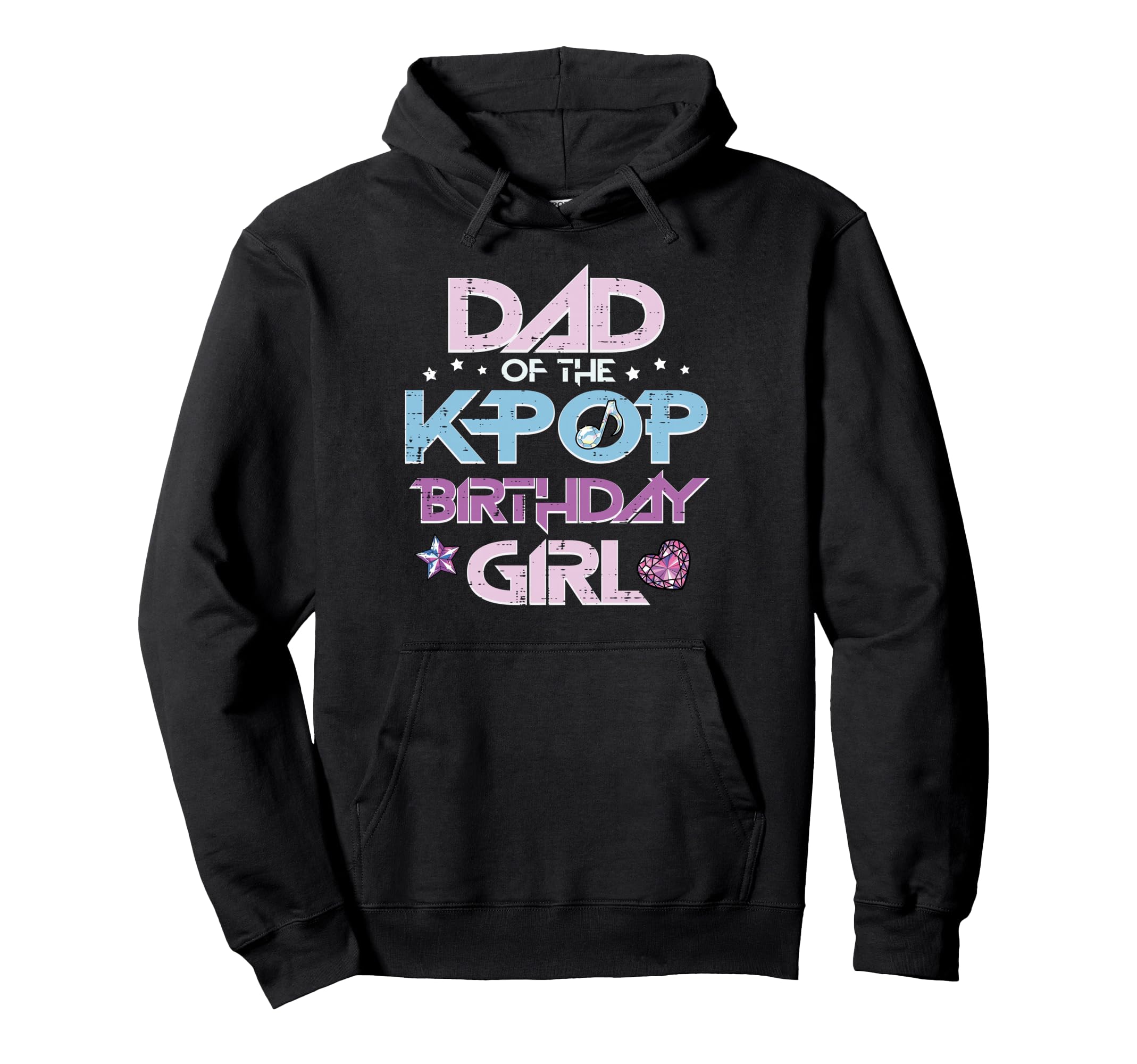 Dad Kpop Birthday Family Matching Bday Hoodie - Minimalist Print Unisex - T-Shirt, Sweatshirt, Hoodie