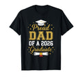 Proud Father 2026 Graduate Dad T-Shirt - Novelty Apparel for Adults - T-Shirt, Sweatshirt, Hoodie