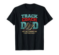 Funny Track Coach Dad Running Team Sports T-Shirt - Trendy Graphic Unisex - T-Shirt, Sweatshirt, Hoodie