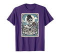 Football Mom Tarot Card Skeleton T-Shirt - Minimalist Print for Adults - T-Shirt, Sweatshirt, Hoodie