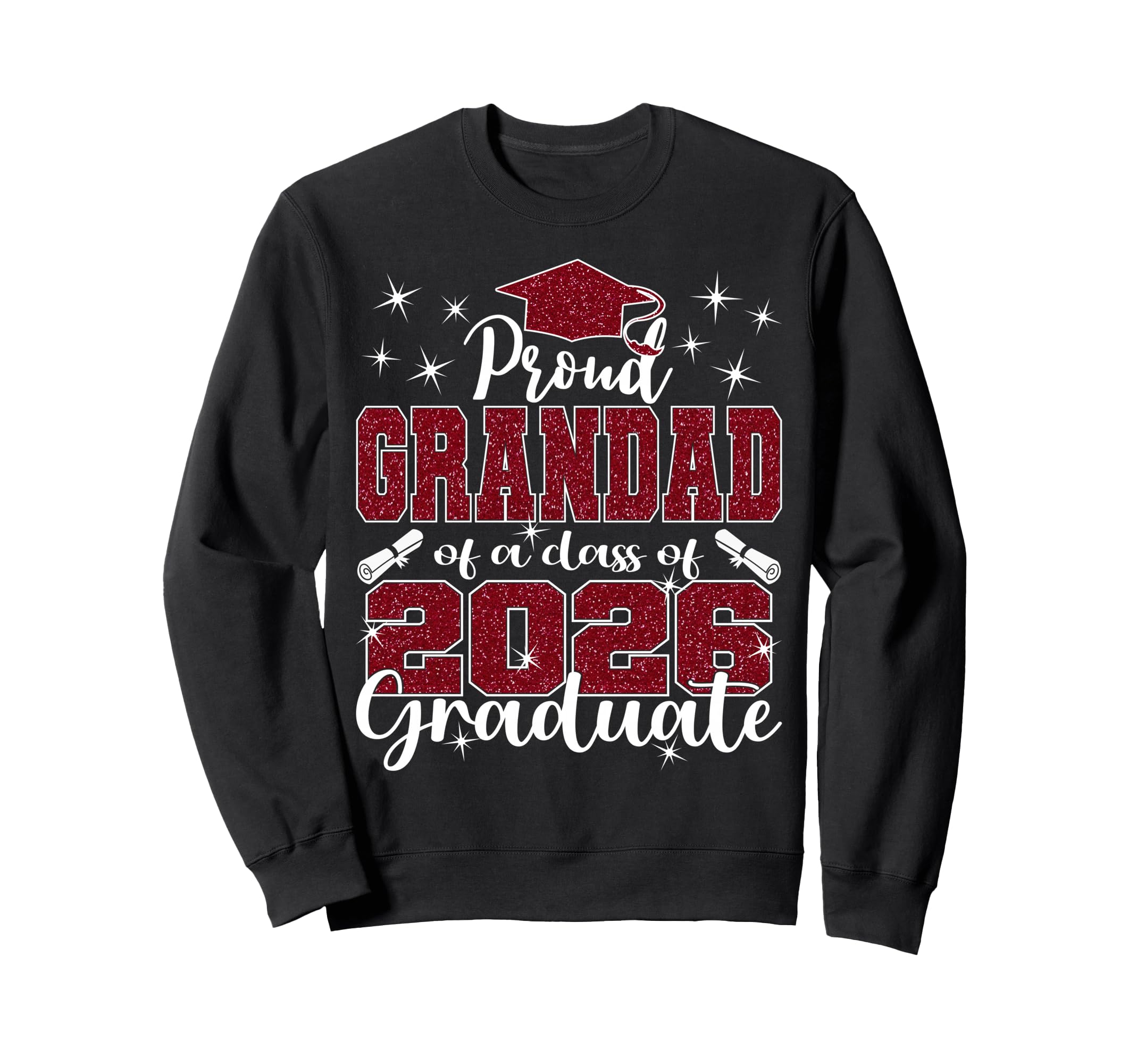 Super Proud Grandad 2026 Sweatshirt - Aesthetic Graphic for Adults - T-Shirt, Sweatshirt, Hoodie