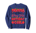 Momma Berry First Birthday Strawberry Sweatshirt - Minimalist Print Unisex - T-Shirt, Sweatshirt, Hoodie