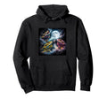 Bearded Dragon Mom Dad Funny 3 Howling Hoodie - Minimalist Print Men Women - T-Shirt, Sweatshirt, Hoodie