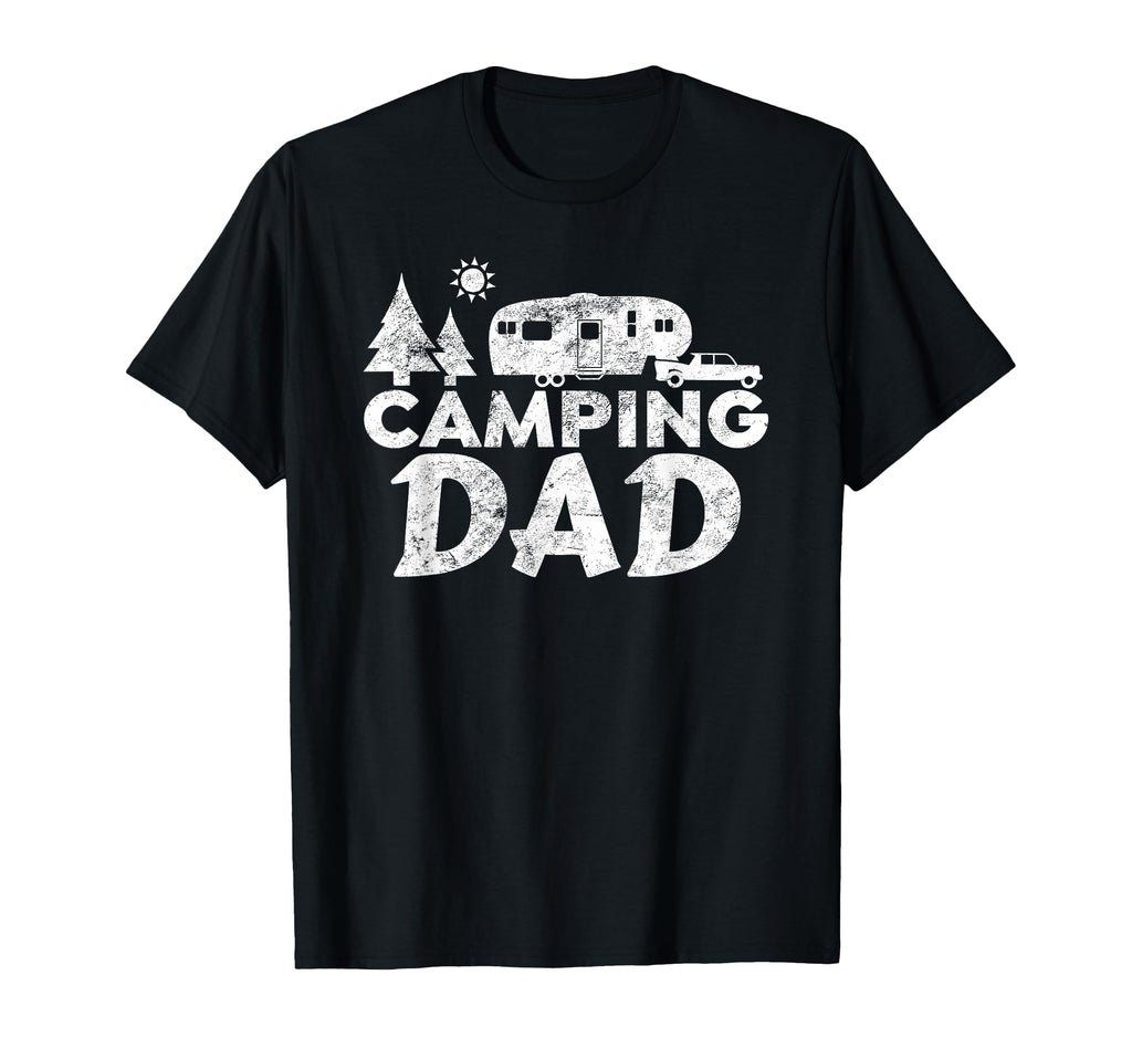 Camping Dad 5Th Wheel Camper Rv T-Shirt - Custom Art Print Men Women - T-Shirt, Sweatshirt, Hoodie