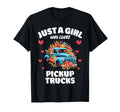 Just Who Loves Pickup Trucks Pickup T-Shirt - Graphic Print Men Women - T-Shirt, Sweatshirt, Hoodie