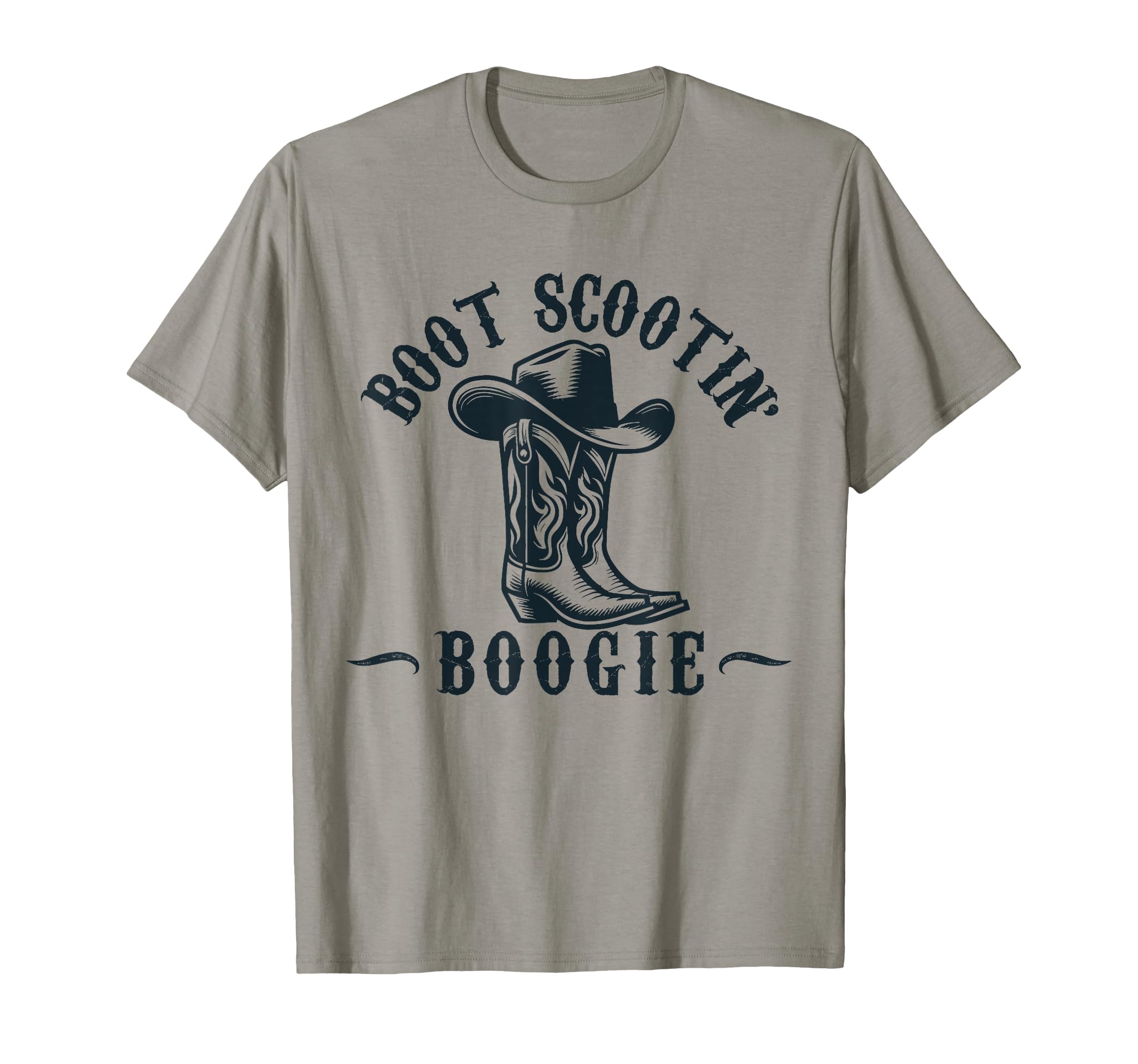 Boot Scootin Boogie Western Cowboys Music T-Shirt - Graphic Print Men Women - T-Shirt, Sweatshirt, Hoodie