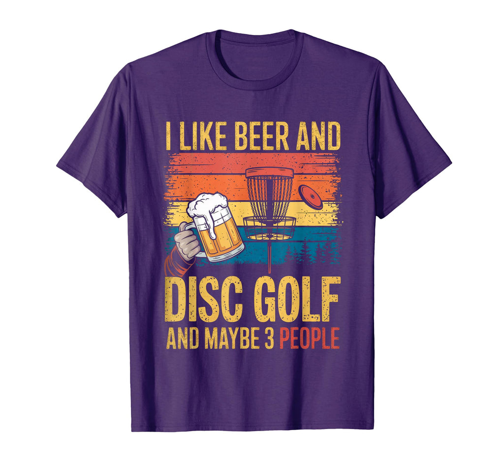 Funny Disc Golf Disc Golf Player T-Shirt - Casual Everyday Wear Men Women - T-Shirt, Sweatshirt, Hoodie