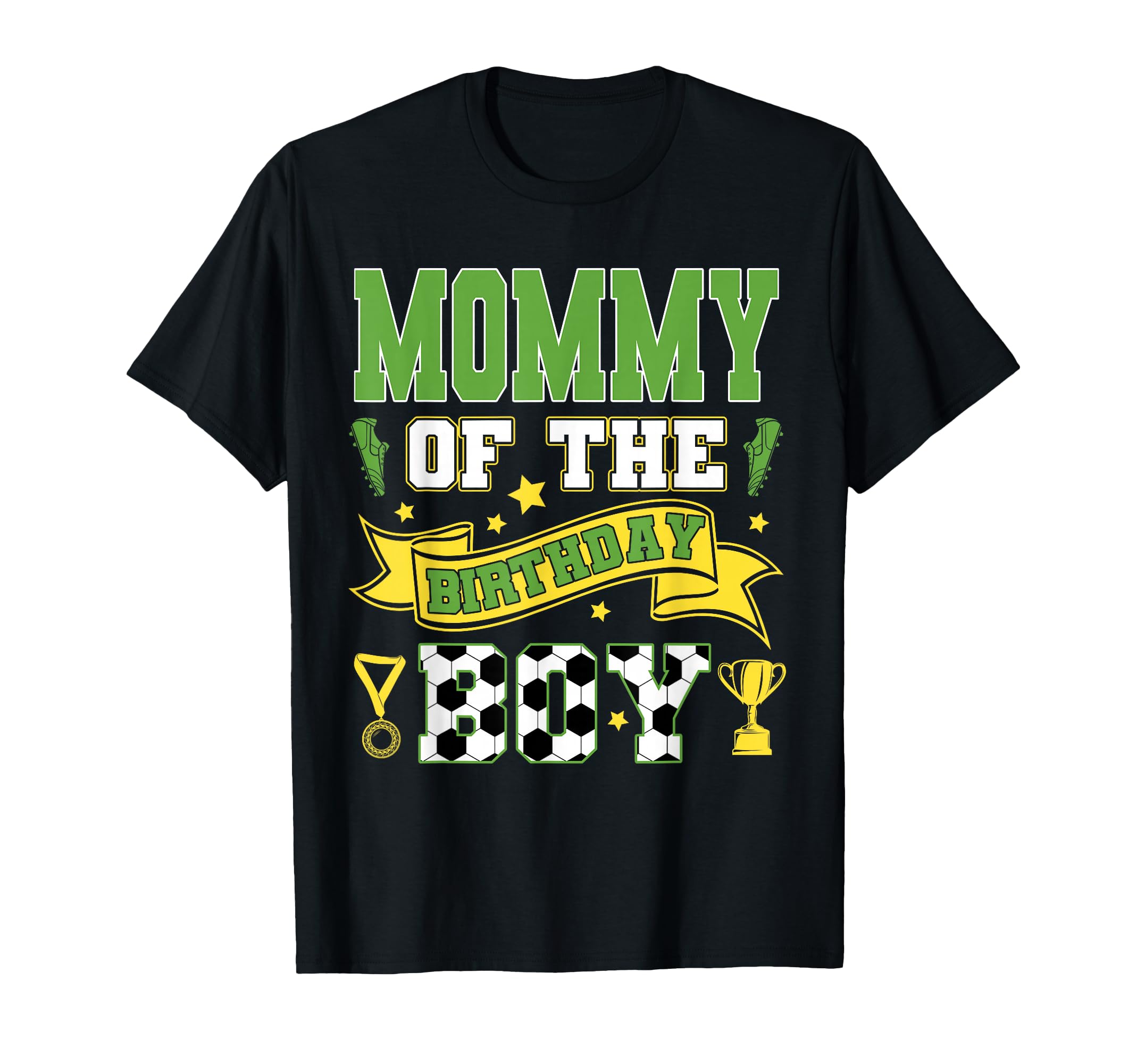 Mommy Birthday Soccer Player Birthday T-Shirt - Minimalist Print Men Women - T-Shirt, Sweatshirt, Hoodie