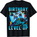 Birthday Boy Time to Level Up Video Game Gamer Boys - Adult & Kids T-Shirts, Sweatshirts & Hoodies apparel design preview 1