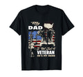 Veteran Dad Usa Flag 4Th July T-Shirt - Streetwear Style for Adults - T-Shirt, Sweatshirt, Hoodie