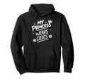 My Princess Wear Cleats Soccer Hoodie - Aesthetic Graphic for Adults - T-Shirt, Sweatshirt, Hoodie
