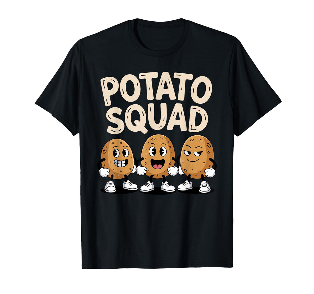 Funny Potato Art Potato Novelty T-Shirt - Fun Novelty Design Men Women - T-Shirt, Sweatshirt, Hoodie