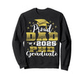 Proud Dad Class 2025 Phd Graduate Sweatshirt - Graphic Print Men Women - T-Shirt, Sweatshirt, Hoodie