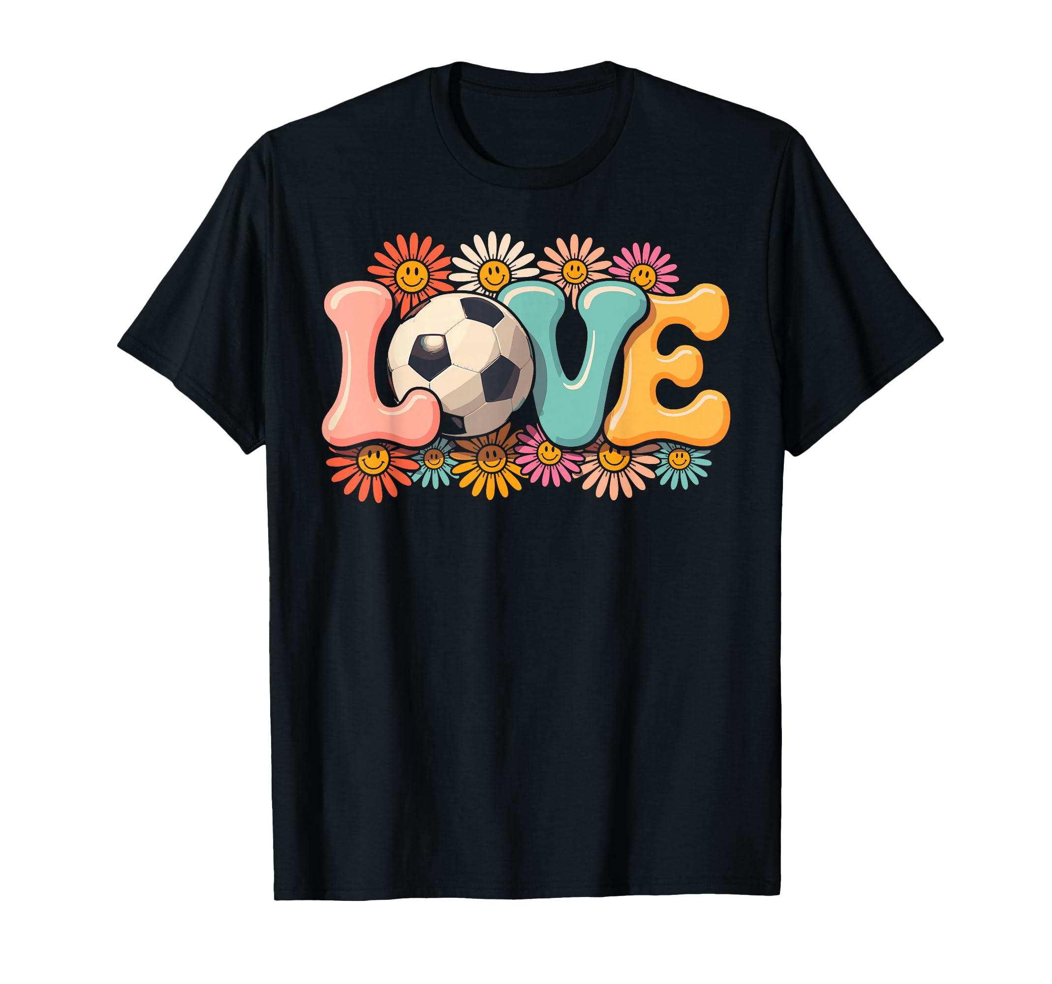 Groovy Love Soccer Goalie Player Fan T-Shirt - Streetwear Style for Adults - T-Shirt, Sweatshirt, Hoodie