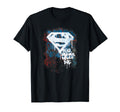 Superman Real Heroes Never Die Small T-Shirt - Minimalist Print Unisex - T-Shirt, Sweatshirt, Hoodie