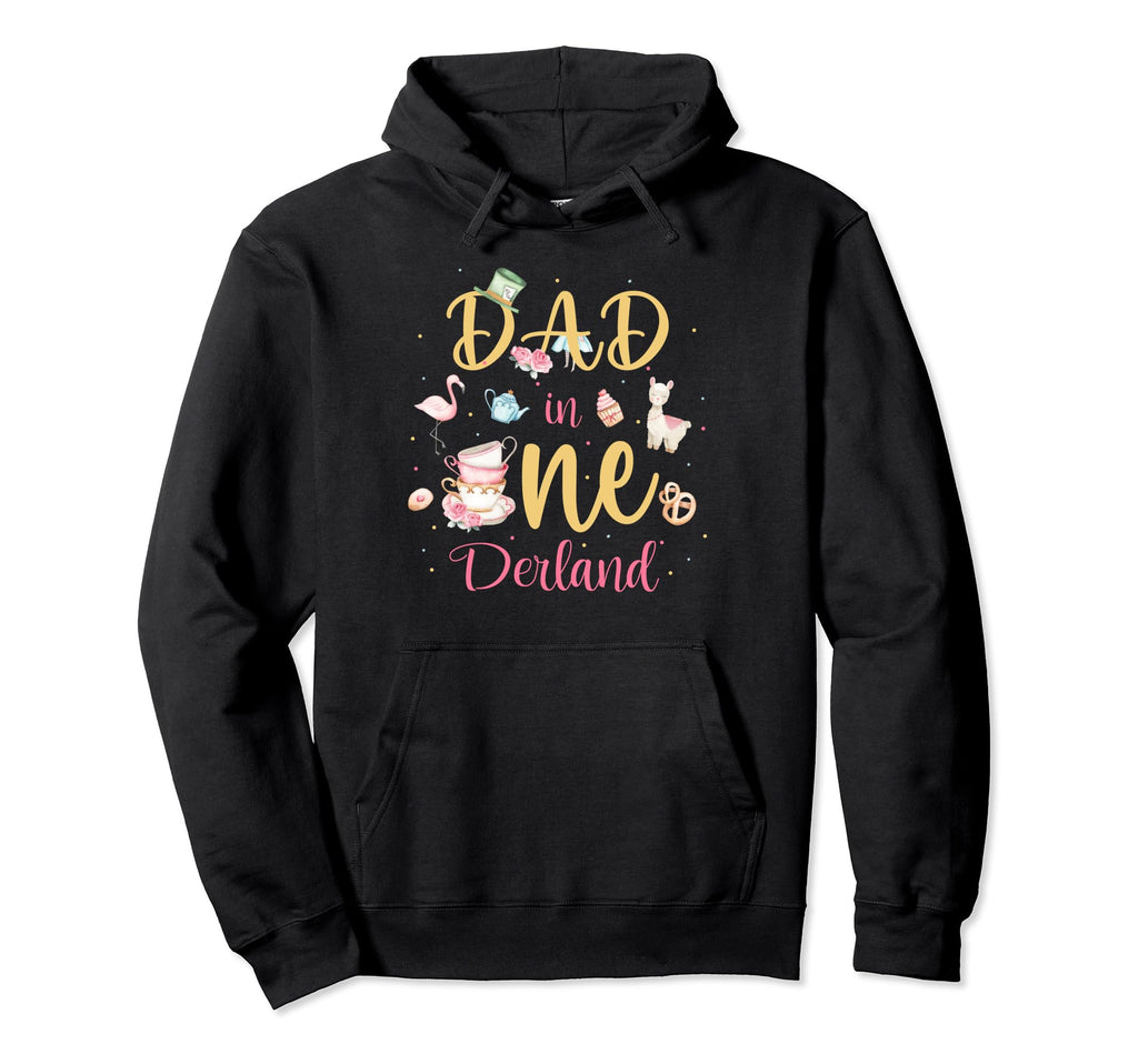 Dad Onederland Daddy 1St Birthday Hoodie - Casual Everyday Wear Men Women - T-Shirt, Sweatshirt, Hoodie