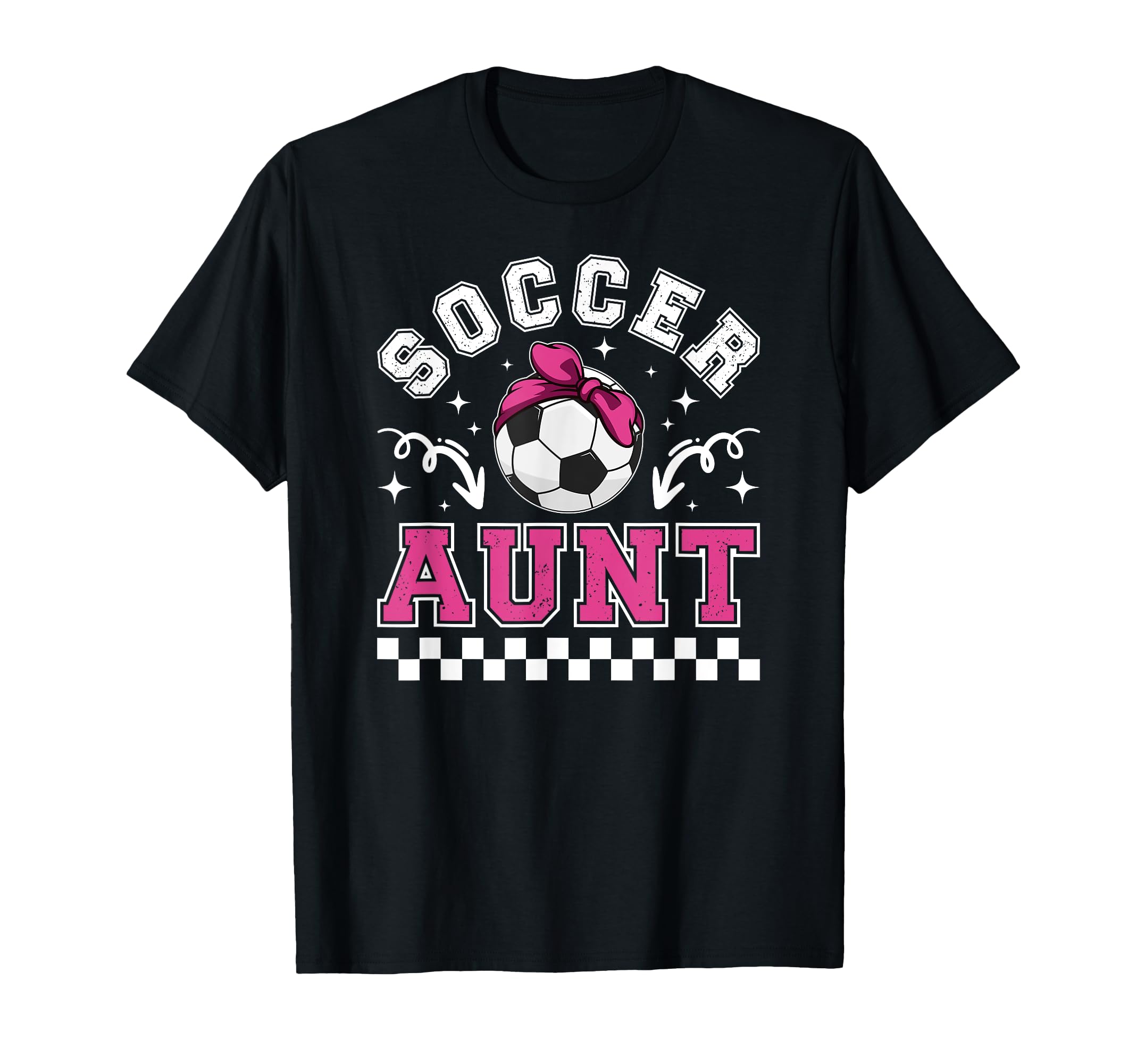Soccer Aunt Soccer Player Auntie T-Shirt - Custom Art Print for Adults - T-Shirt, Sweatshirt, Hoodie