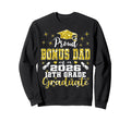 Proud Bonus Dad 2026 12Th Grade Sweatshirt - Custom Art Print Men Women - T-Shirt, Sweatshirt, Hoodie