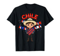 Chile Chilean Traditional Outfit Wear Flag T-Shirt - Graphic Print Unisex - T-Shirt, Sweatshirt, Hoodie