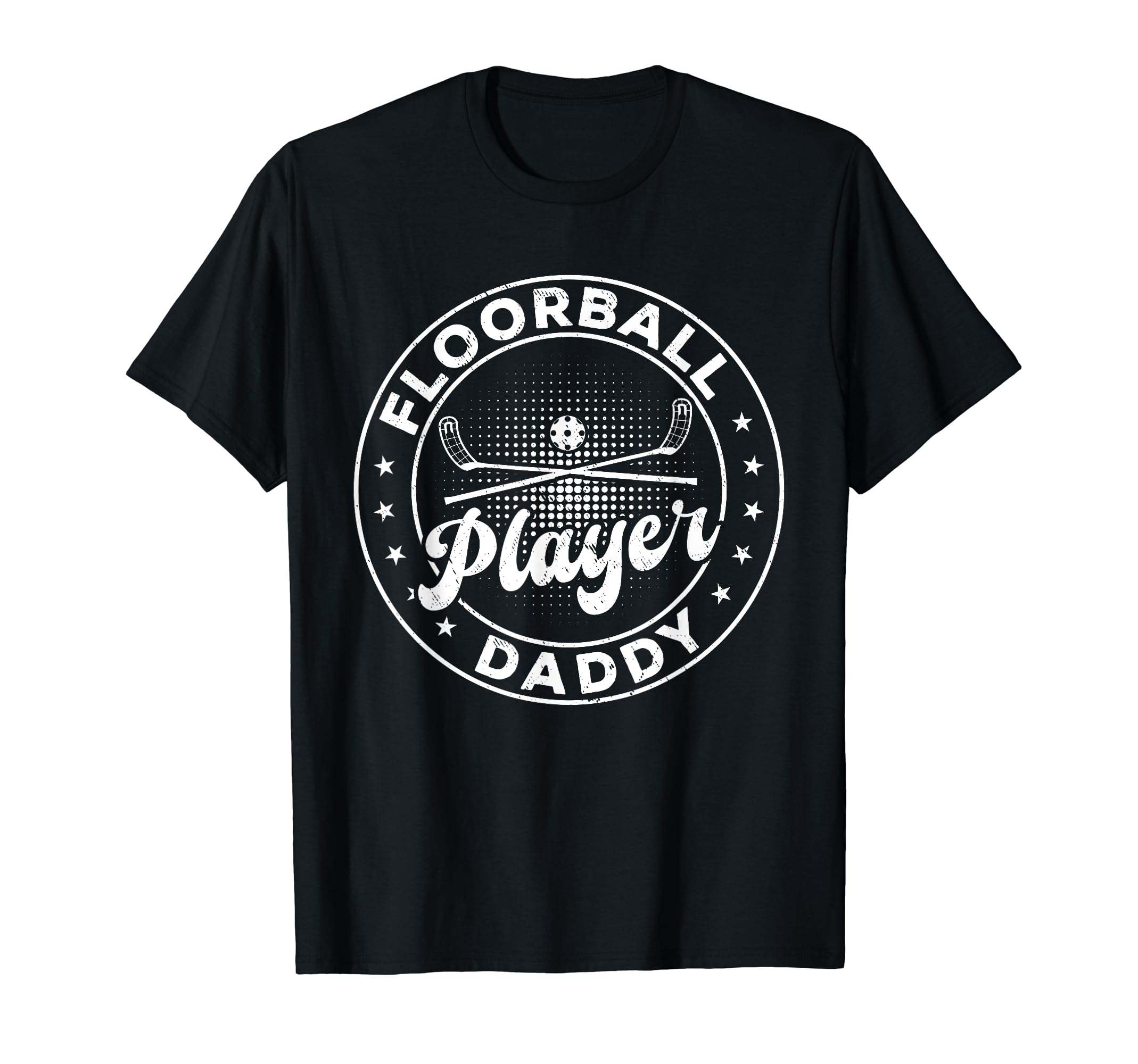 Floorball Player Daddy Floorball T-Shirt - Custom Art Print for Adults - T-Shirt, Sweatshirt, Hoodie