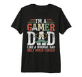 Gamer Dad Like Normal Dad Fathers T-Shirt - Aesthetic Graphic for Adults - T-Shirt, Sweatshirt, Hoodie