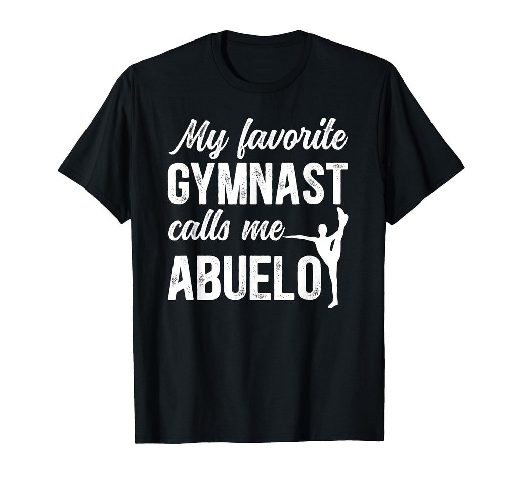 Proud Gymnastics Abuelo Grandpa Abuelo T-Shirt - Graphic Print for Adults - T-Shirt, Sweatshirt, Hoodie