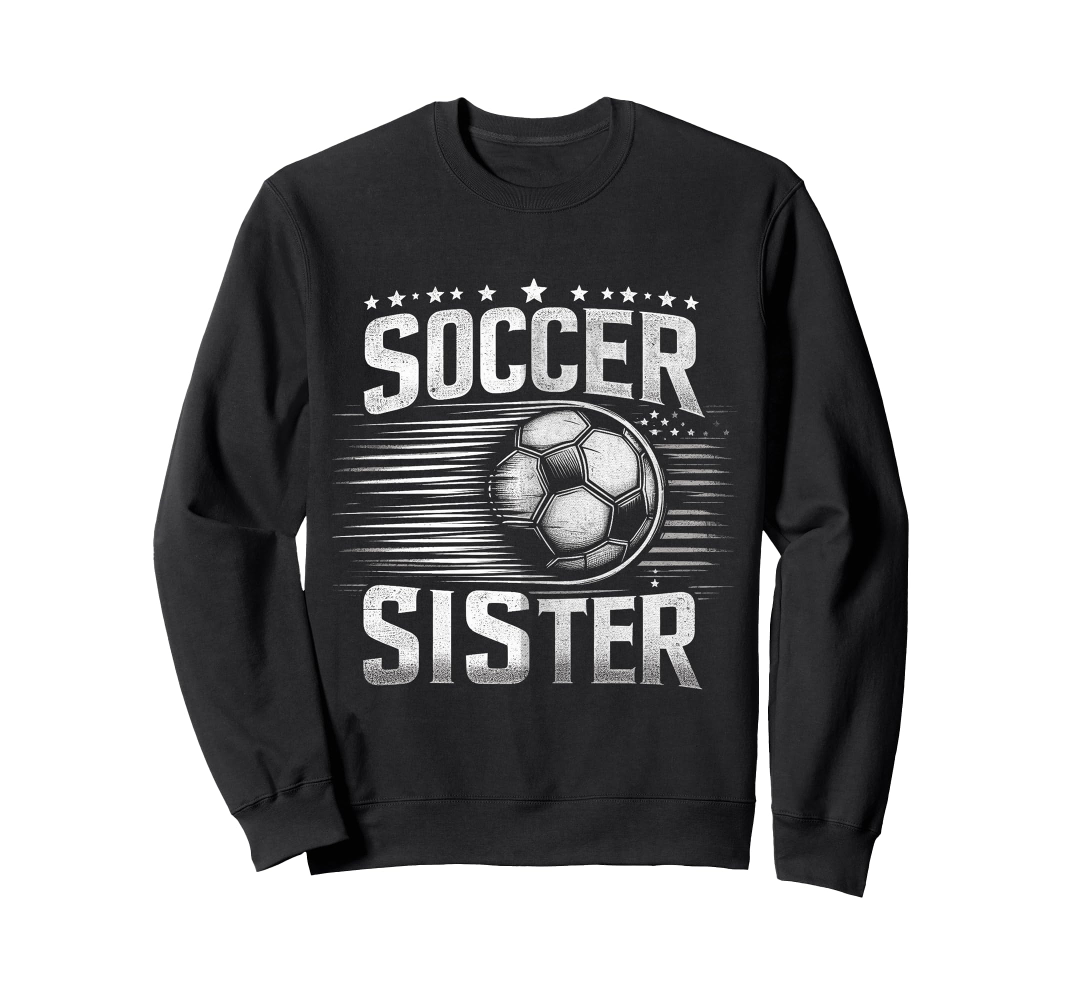 Soccer Sister Football Lover Gifts Sweatshirt - Minimalist Print Unisex - T-Shirt, Sweatshirt, Hoodie