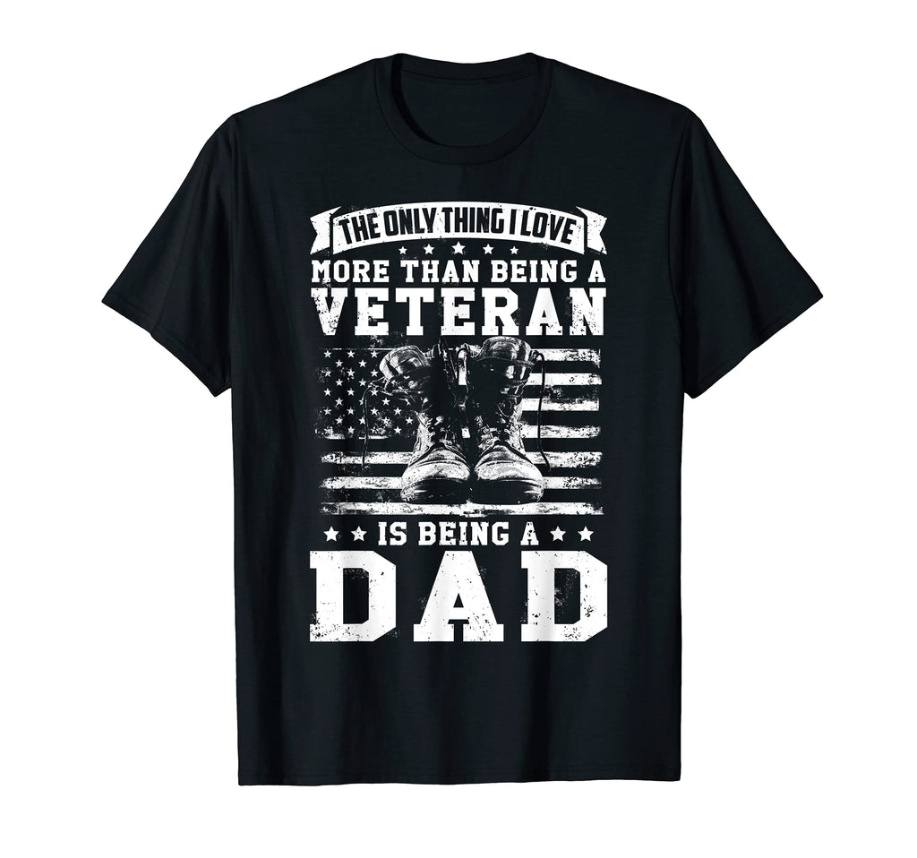 Patriotic Military Veteran Dad T-Shirt - Streetwear Style Unisex - T-Shirt, Sweatshirt, Hoodie