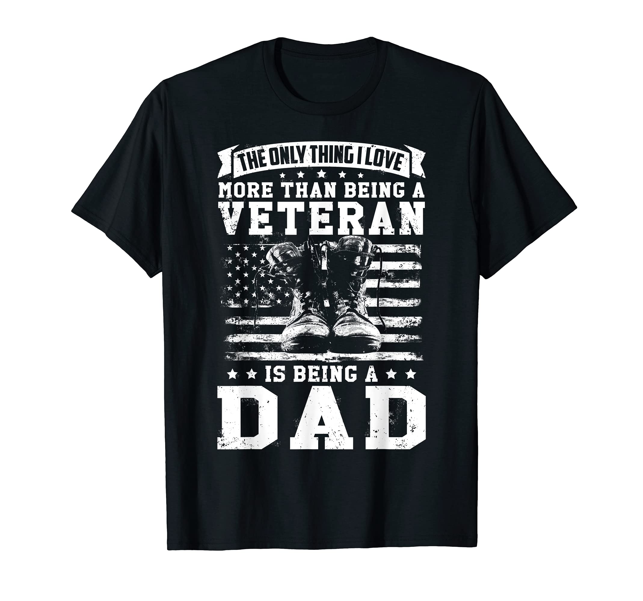 Patriotic Military Veteran Dad T-Shirt - Streetwear Style Unisex - T-Shirt, Sweatshirt, Hoodie