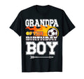 Grandpa Birthday Soccer Sport Matching T-Shirt - Fun Novelty Design Unisex - T-Shirt, Sweatshirt, Hoodie