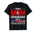 Mom Grandma And Veteran Funny T-Shirt - Custom Art Print for Adults - T-Shirt, Sweatshirt, Hoodie