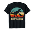 Pappysaurus T Rex Dinosaur Pappy Saurus T-Shirt - Minimalist Print Unisex - T-Shirt, Sweatshirt, Hoodie