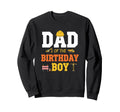 Dad Birthday Construction Birthday Dad Sweatshirt - Graphic Print Men Women - T-Shirt, Sweatshirt, Hoodie