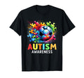 Autism Soccer Ball Autistic Autism T-Shirt - Minimalist Print for Adults - T-Shirt, Sweatshirt, Hoodie