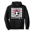 Soccer Grammy Soccer Grandma Hoodie - Casual Everyday Wear for Adults - T-Shirt, Sweatshirt, Hoodie
