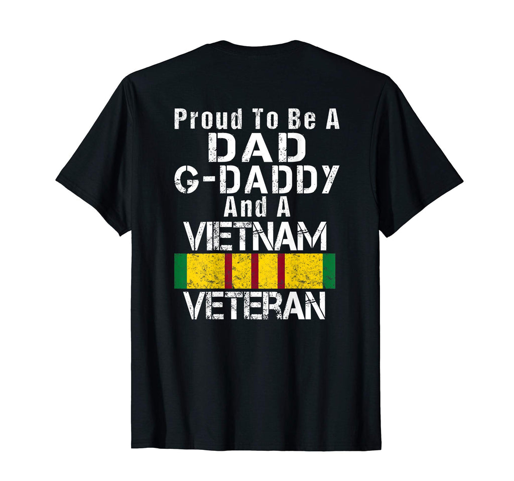 Mens Back Proud Dad G Daddy Vietnam T-Shirt - Aesthetic Graphic Men Women - T-Shirt, Sweatshirt, Hoodie