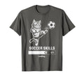 Funny Cat Soccer Skills Loading Kitty T-Shirt - Streetwear Style Men Women - T-Shirt, Sweatshirt, Hoodie