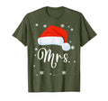 Mr And Mrs Claus Couples Matching T-Shirt - Streetwear Style for Adults - T-Shirt, Sweatshirt, Hoodie