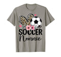 Soccer Nonnie Floral Soccer Player T-Shirt - Novelty Apparel for Adults - T-Shirt, Sweatshirt, Hoodie