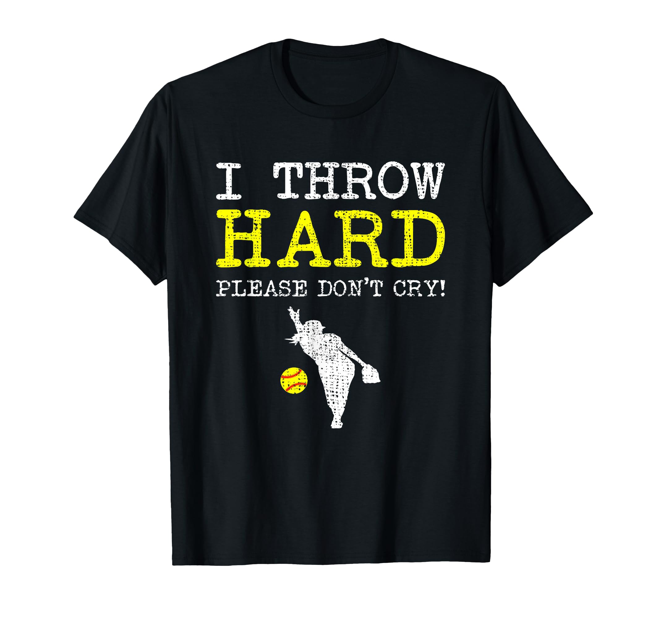 Fastpitch Softball Pitcher Funny T-Shirt - Graphic Print Men Women - T-Shirt, Sweatshirt, Hoodie