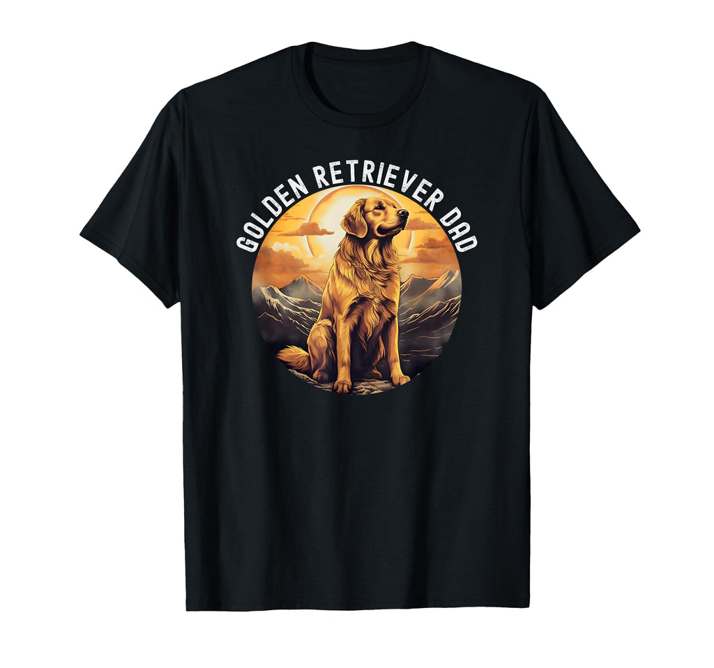 Golden Retriever Dad T-Shirt - Graphic Print for Adults - T-Shirt, Sweatshirt, Hoodie