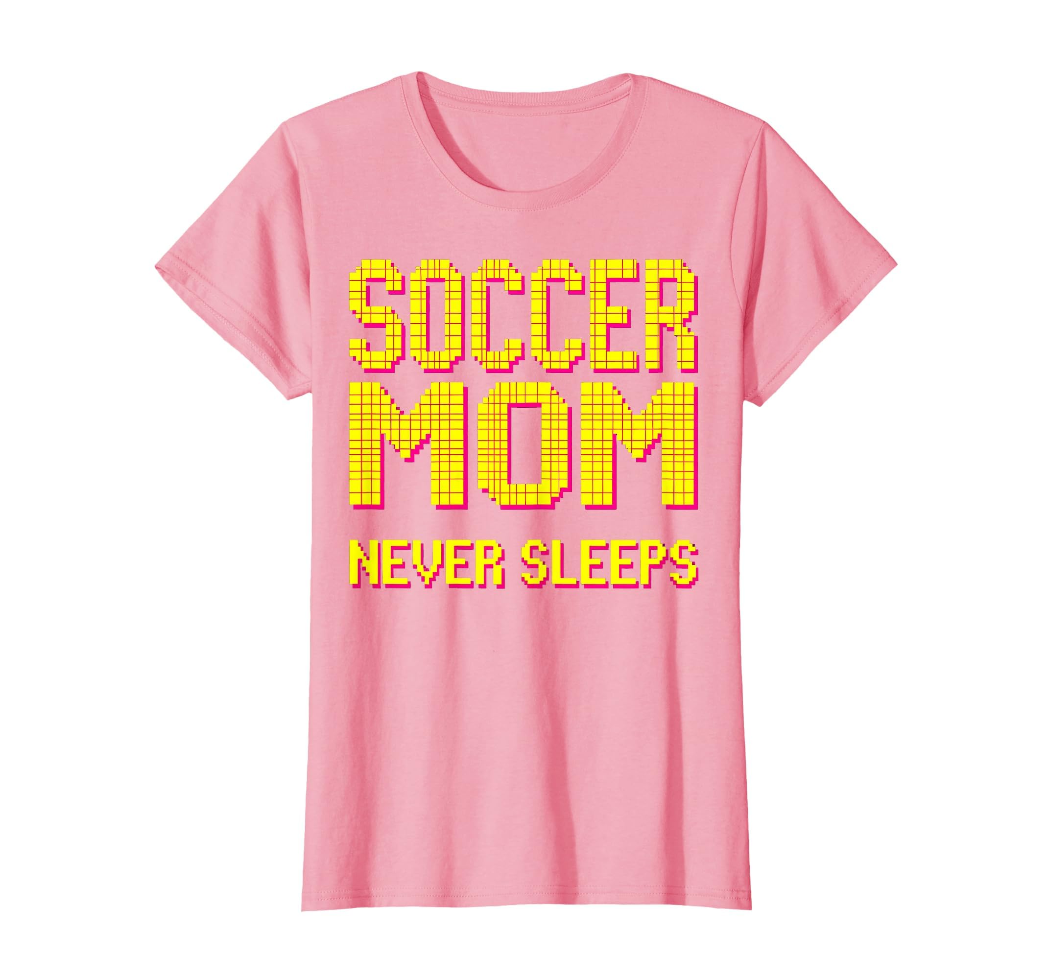 Soccer Mom Never Sleeps Funny Sports T-Shirt - Trendy Graphic Men Women - T-Shirt, Sweatshirt, Hoodie