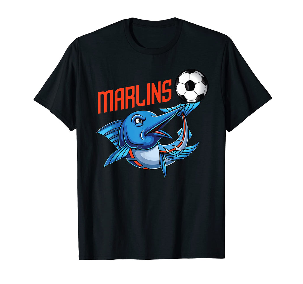 Marlins Soccer T-Shirt - Unique Graphic for Adults - T-Shirt, Sweatshirt, Hoodie